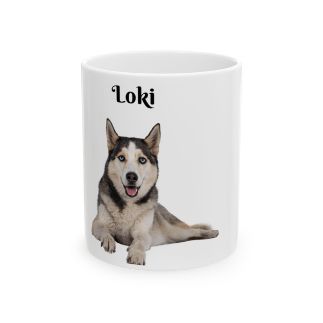 Picture of Personalized Dog Name Loki Mug